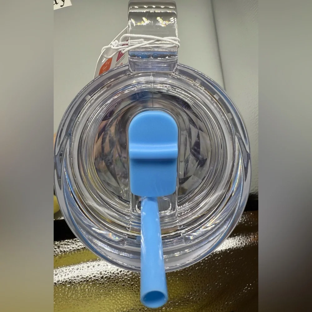 RARE - NEW Dunkin' Summer 2025 Sipper Chiseled Ice /24oz Tumbler/ BLUE / NWT - Picture 5 of 6